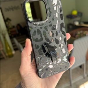 Loopy Case - Black Leopard iPhone 13 Pro Max Case